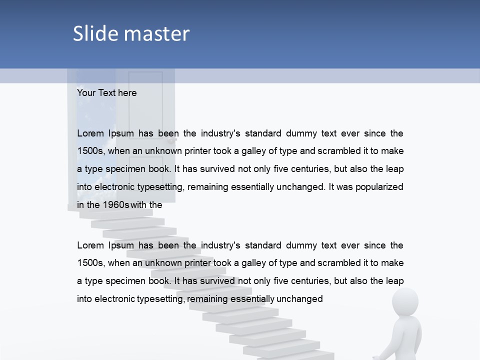 Illusion Idea Open PowerPoint Template