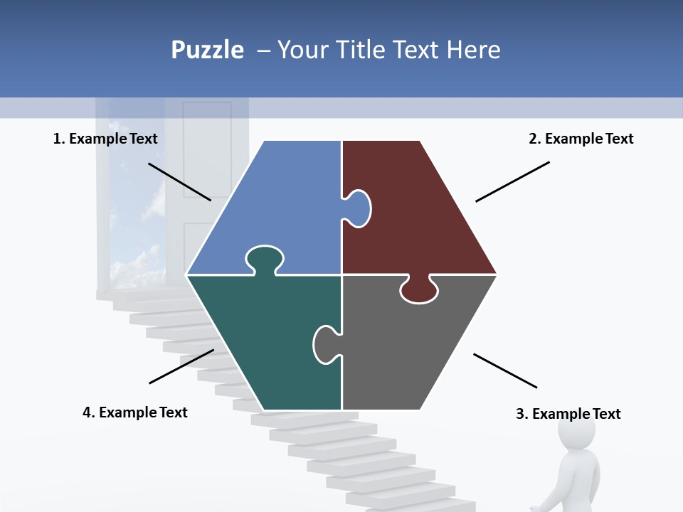 Illusion Idea Open PowerPoint Template