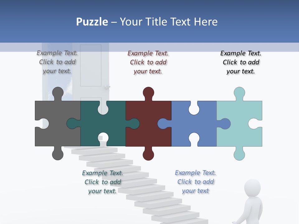 Illusion Idea Open PowerPoint Template
