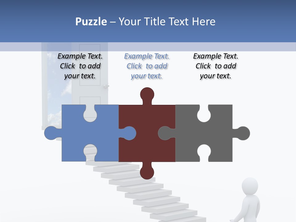 Illusion Idea Open PowerPoint Template