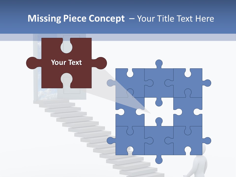 Illusion Idea Open PowerPoint Template