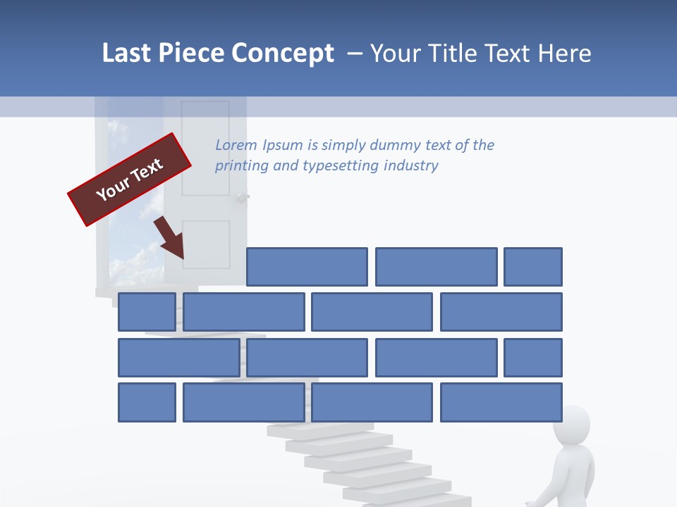 Illusion Idea Open PowerPoint Template