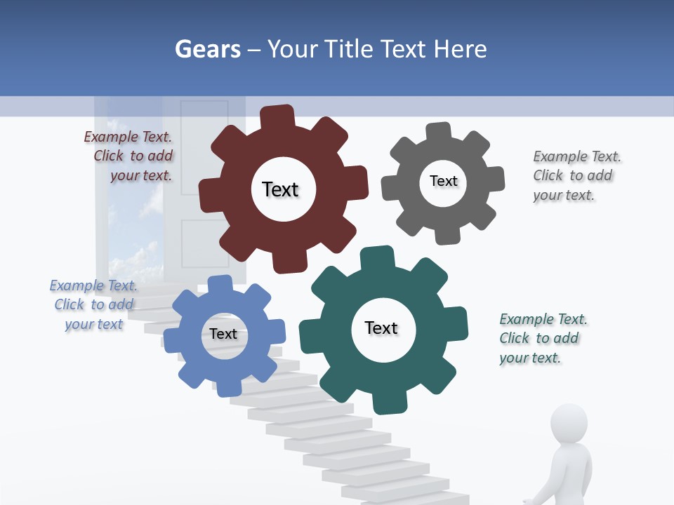 Illusion Idea Open PowerPoint Template