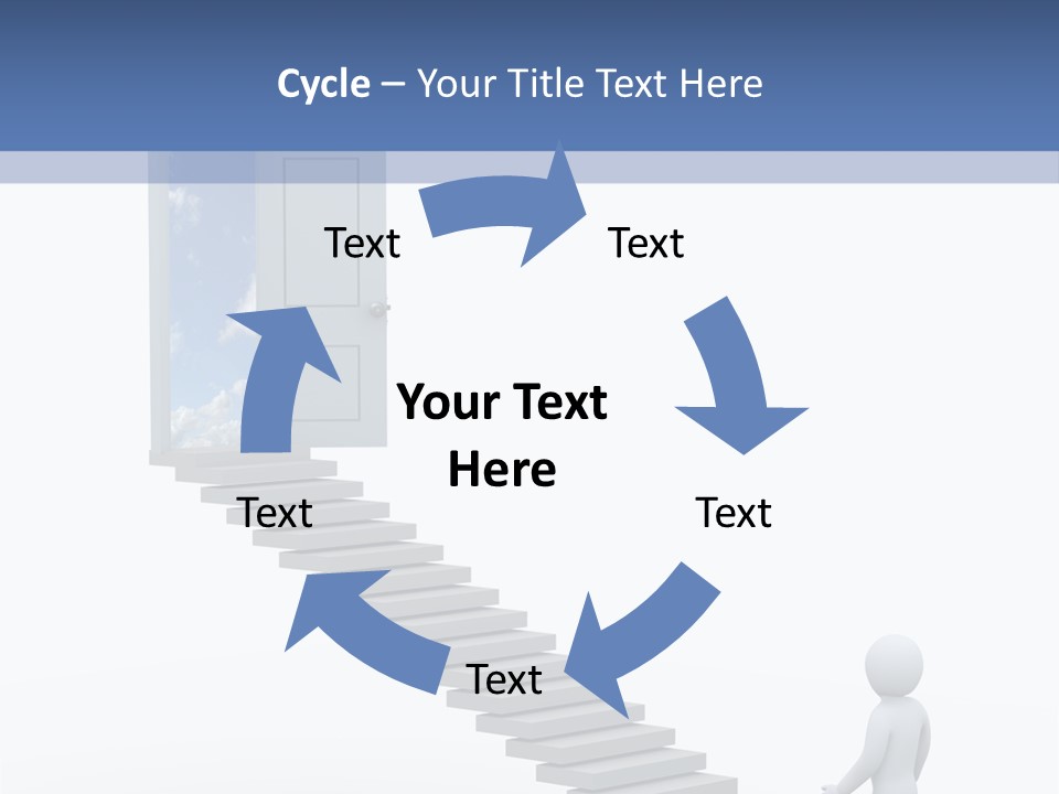 Illusion Idea Open PowerPoint Template