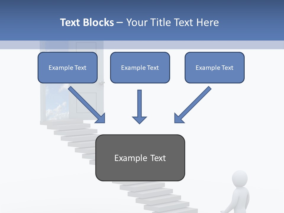 Illusion Idea Open PowerPoint Template