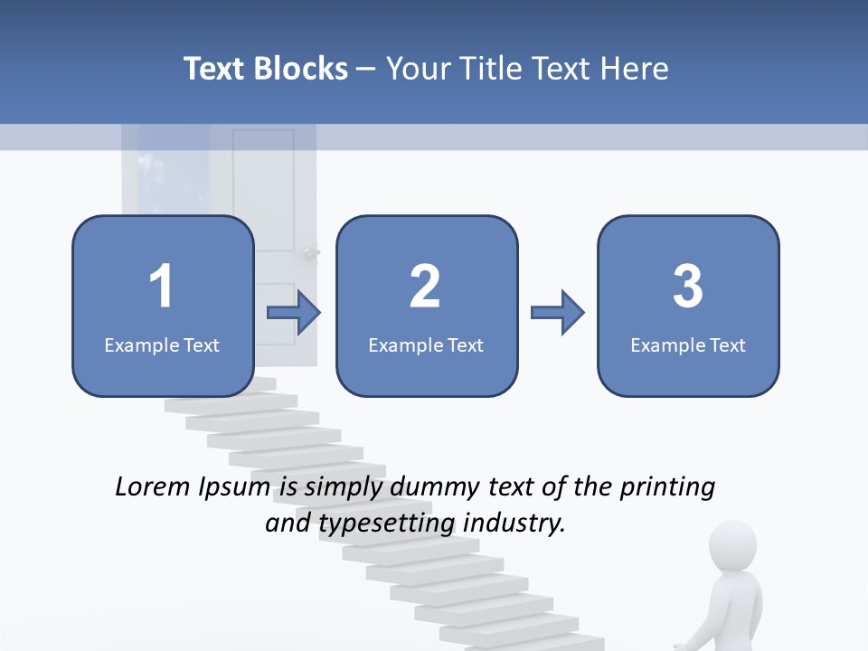 Illusion Idea Open PowerPoint Template
