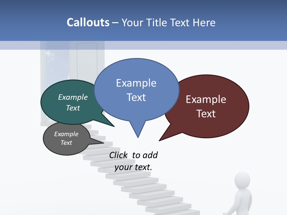 Illusion Idea Open PowerPoint Template
