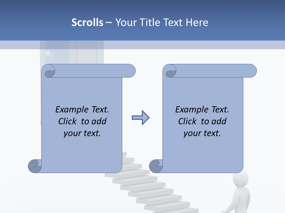 Illusion Idea Open PowerPoint Template