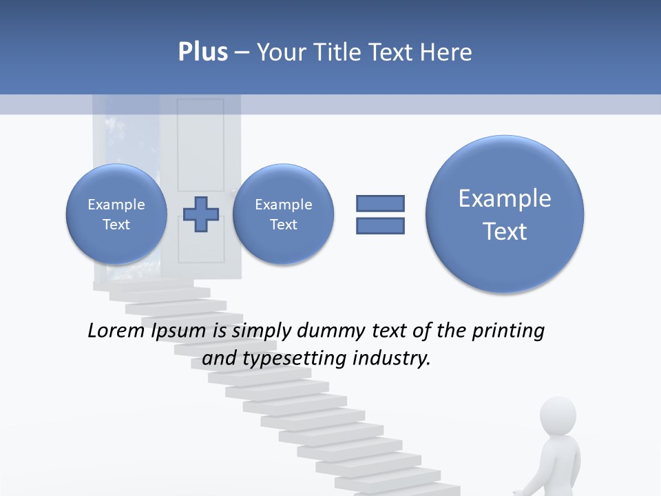 Illusion Idea Open PowerPoint Template