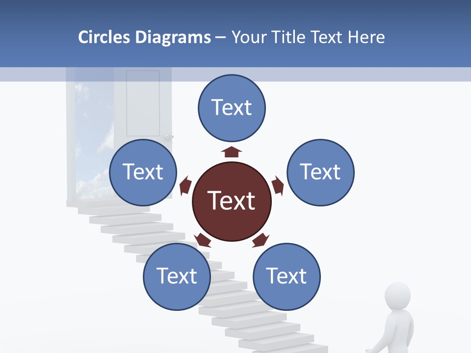 Illusion Idea Open PowerPoint Template