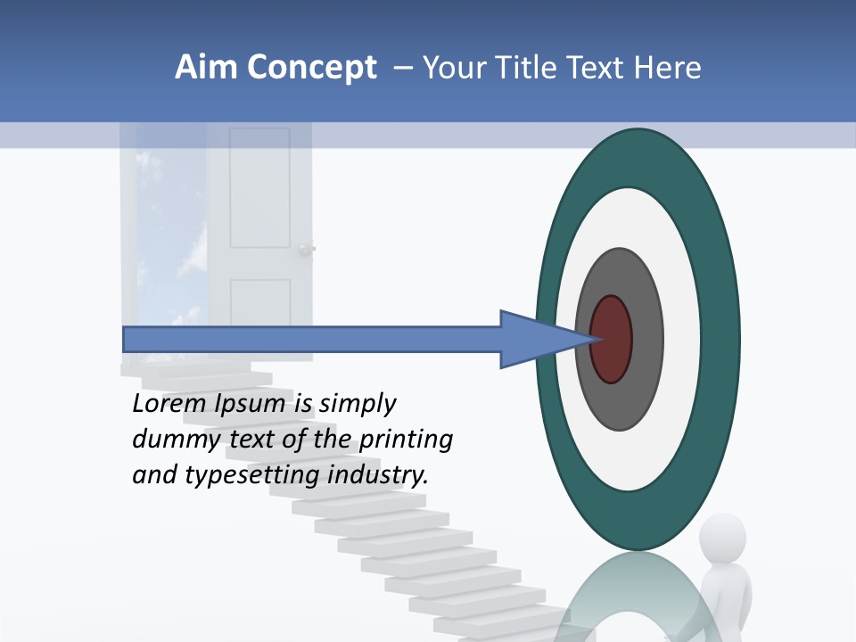 Illusion Idea Open PowerPoint Template