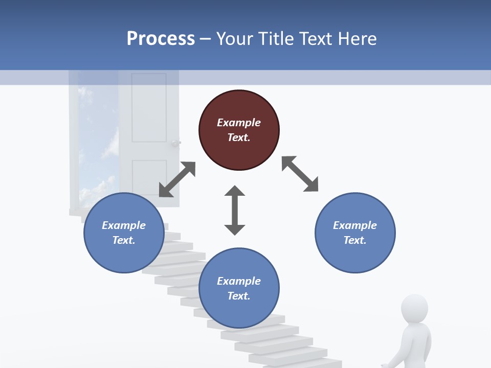 Illusion Idea Open PowerPoint Template