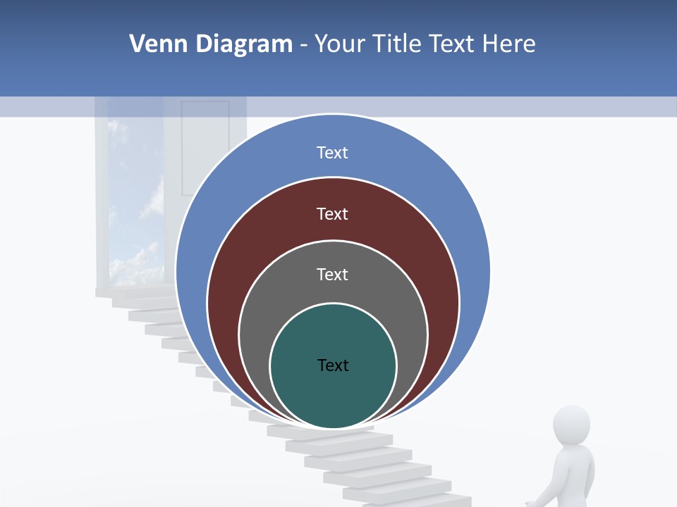 Illusion Idea Open PowerPoint Template