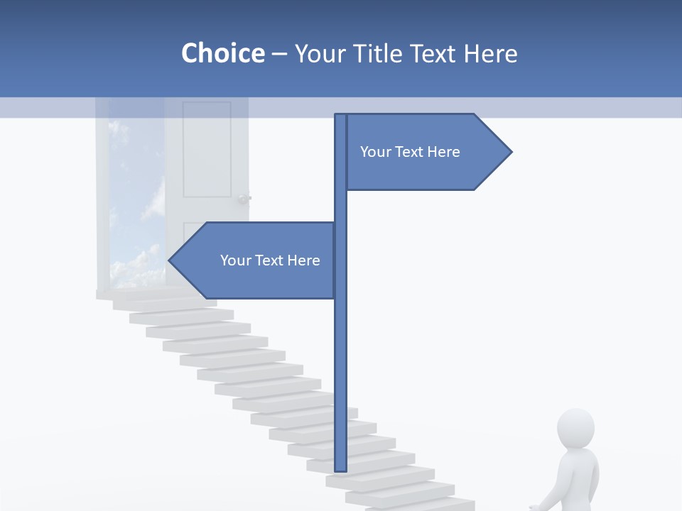 Illusion Idea Open PowerPoint Template