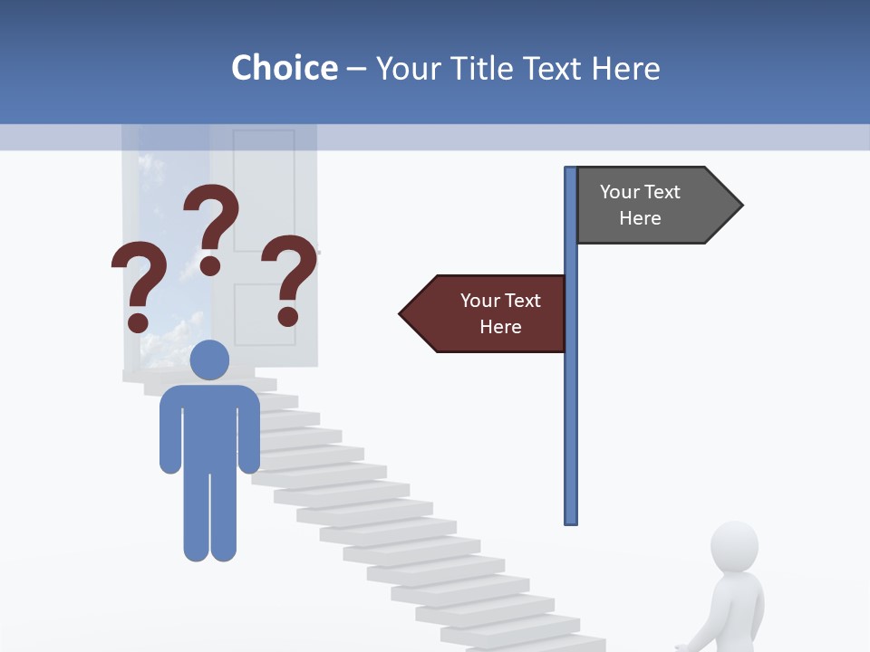 Illusion Idea Open PowerPoint Template