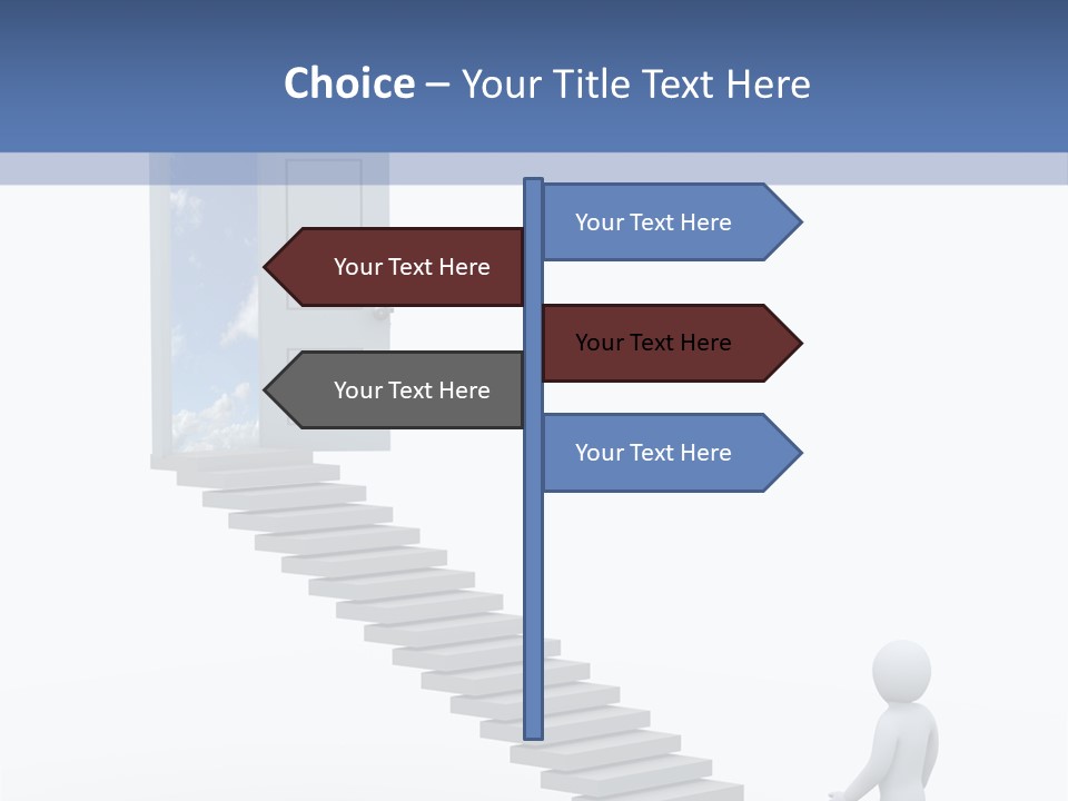 Illusion Idea Open PowerPoint Template