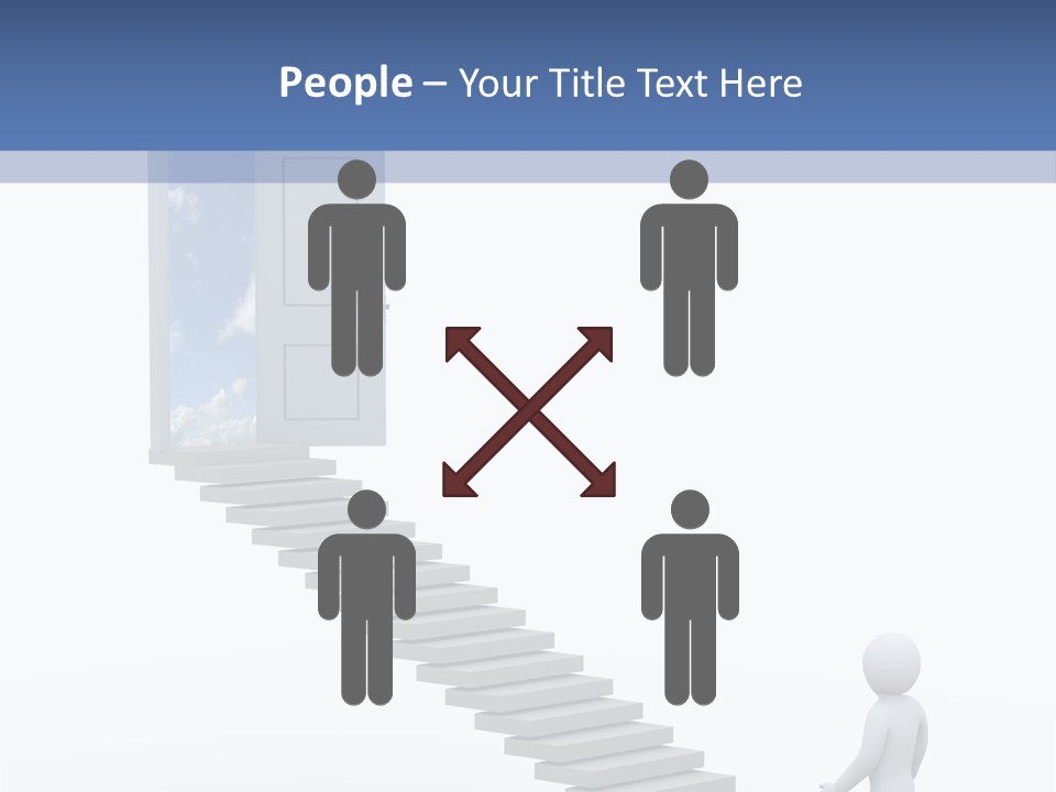 Illusion Idea Open PowerPoint Template