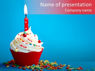 Party Copy Space Baked PowerPoint Template