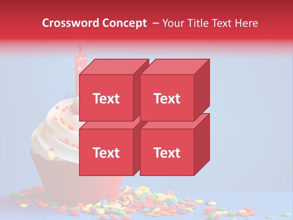 Party Copy Space Baked PowerPoint Template