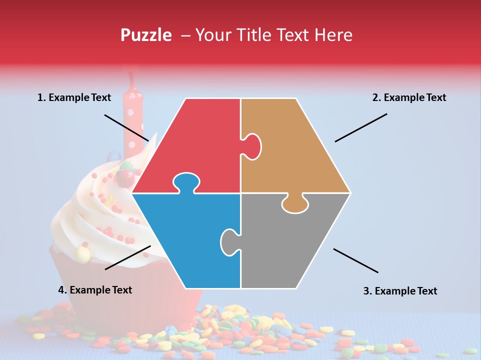 Party Copy Space Baked PowerPoint Template