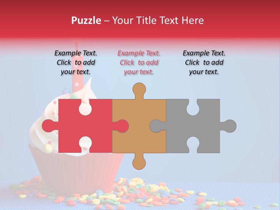 Party Copy Space Baked PowerPoint Template