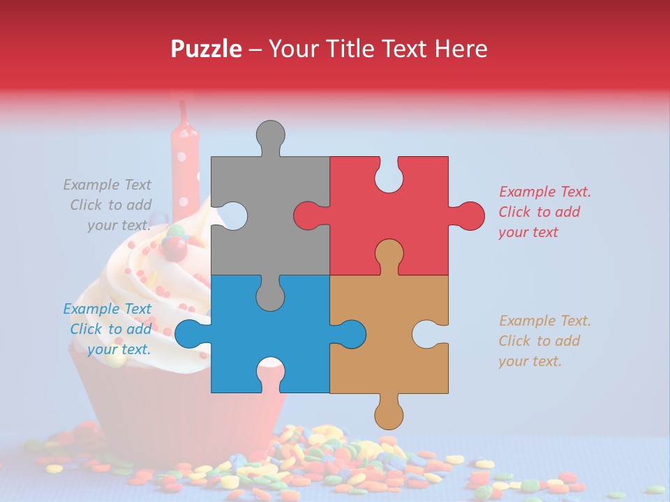 Party Copy Space Baked PowerPoint Template