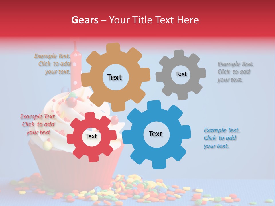 Party Copy Space Baked PowerPoint Template