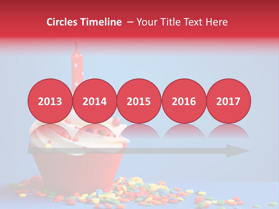 Party Copy Space Baked PowerPoint Template