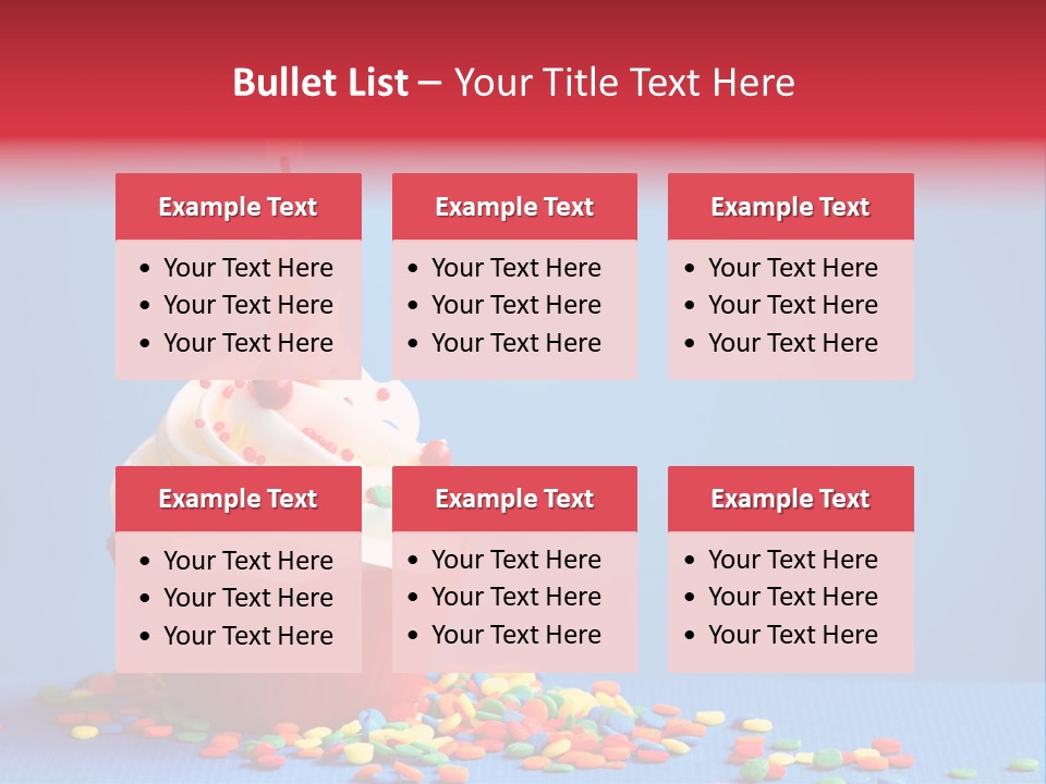 Party Copy Space Baked PowerPoint Template