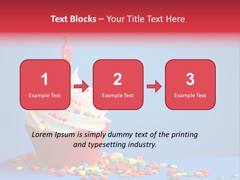 Party Copy Space Baked PowerPoint Template