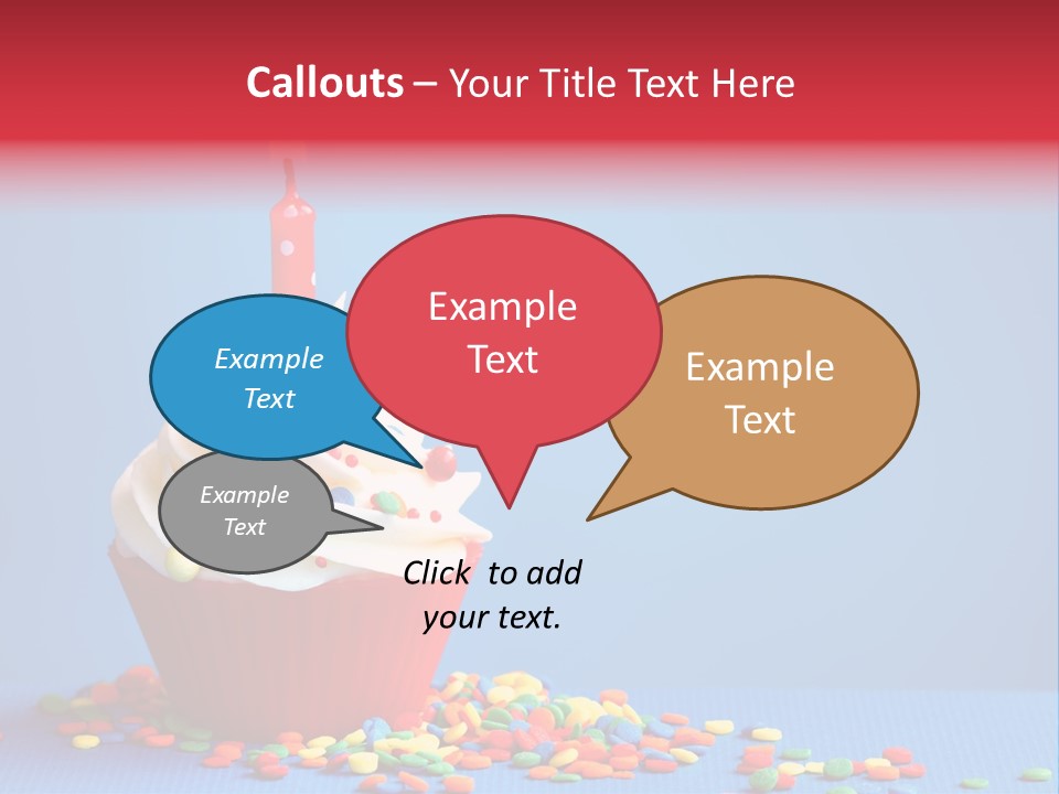 Party Copy Space Baked PowerPoint Template