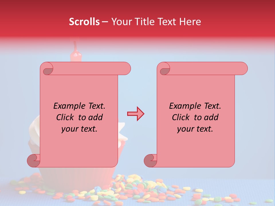 Party Copy Space Baked PowerPoint Template