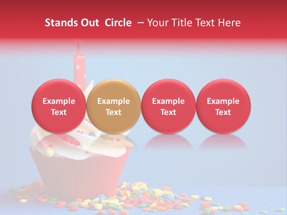 Party Copy Space Baked PowerPoint Template