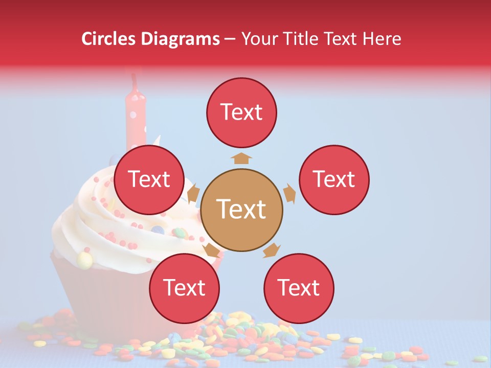 Party Copy Space Baked PowerPoint Template