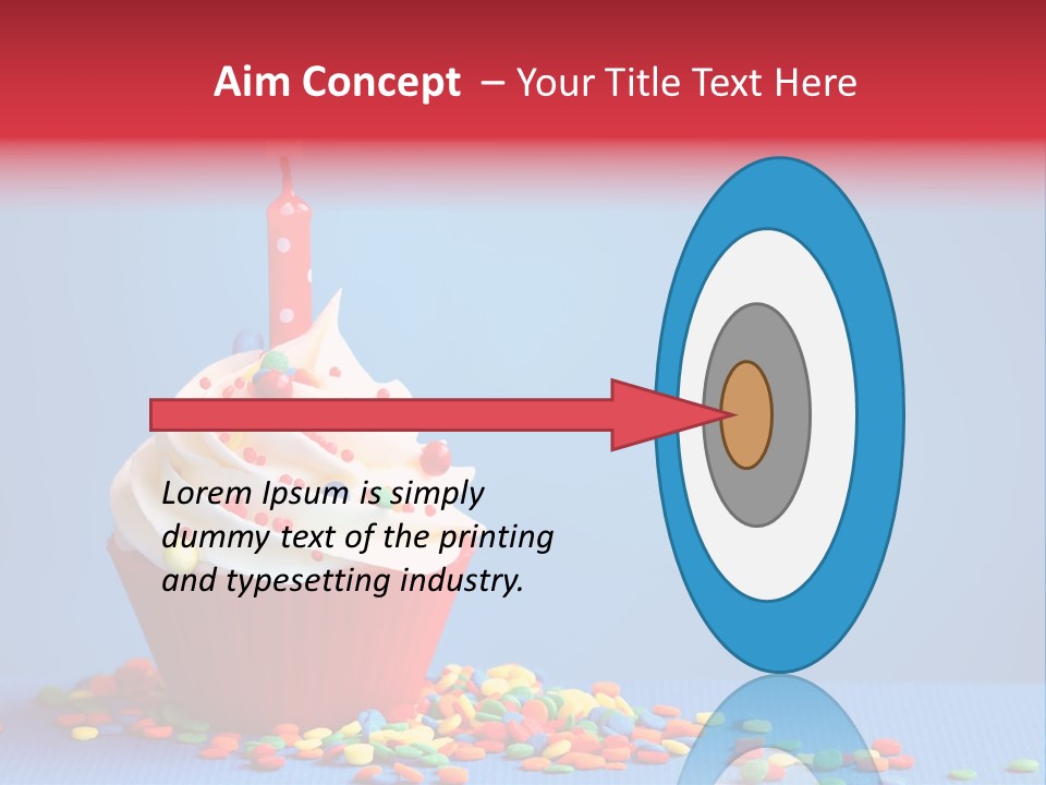 Party Copy Space Baked PowerPoint Template