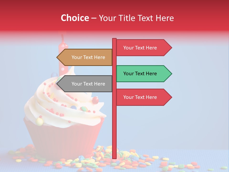 Party Copy Space Baked PowerPoint Template