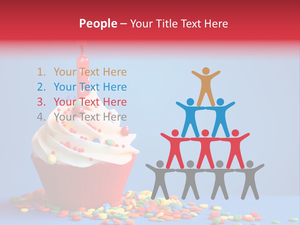 Party Copy Space Baked PowerPoint Template