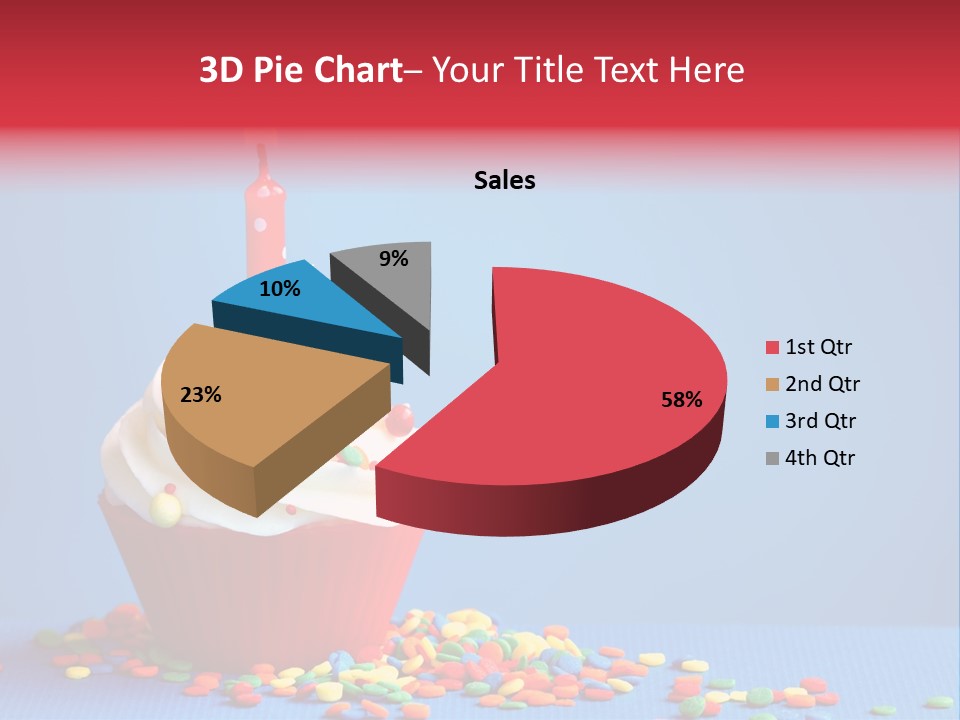 Party Copy Space Baked PowerPoint Template