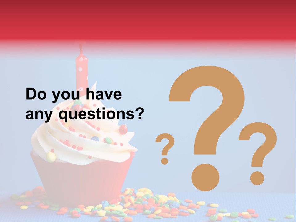 Party Copy Space Baked PowerPoint Template