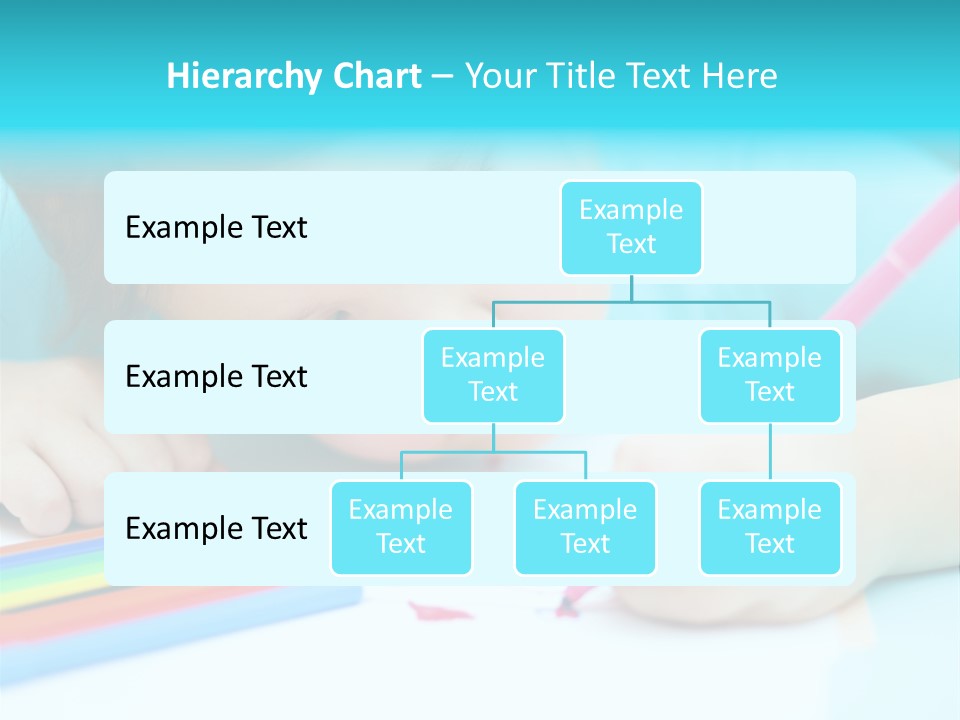 Caucasian Closeup Elementary PowerPoint Template