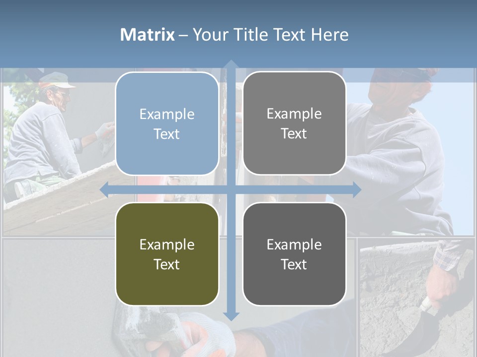 Trowel Tool Fix PowerPoint Template
