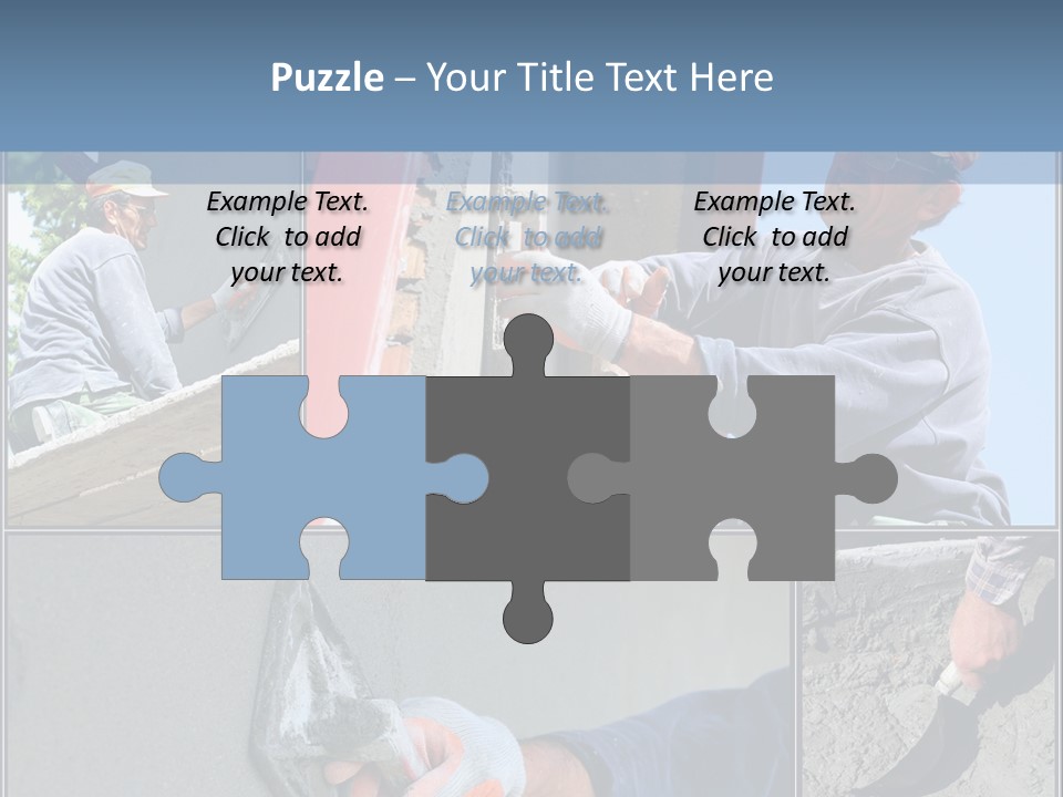 Trowel Tool Fix PowerPoint Template