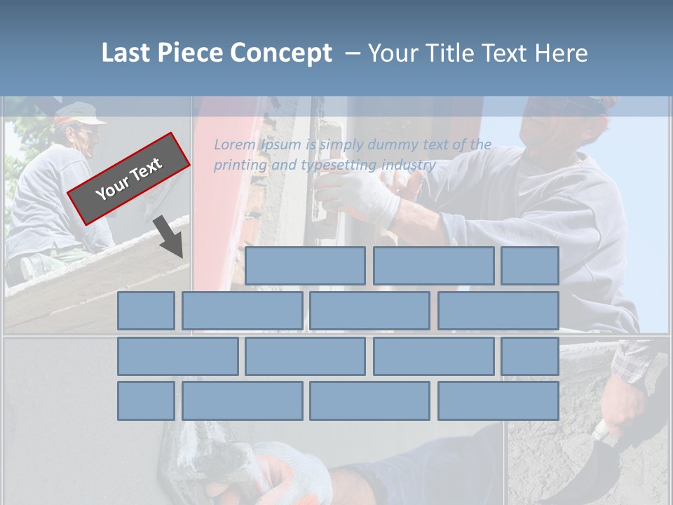 Trowel Tool Fix PowerPoint Template