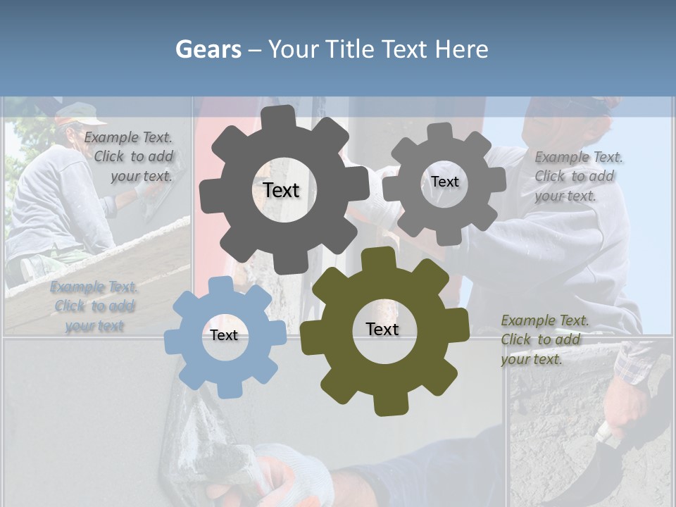 Trowel Tool Fix PowerPoint Template