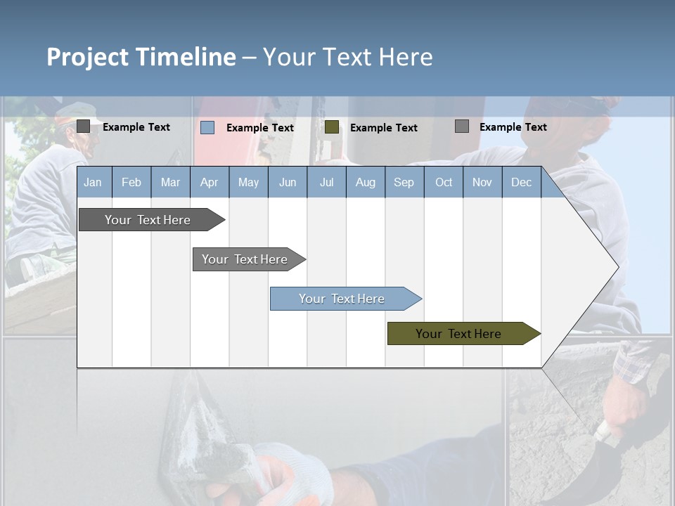 Trowel Tool Fix PowerPoint Template