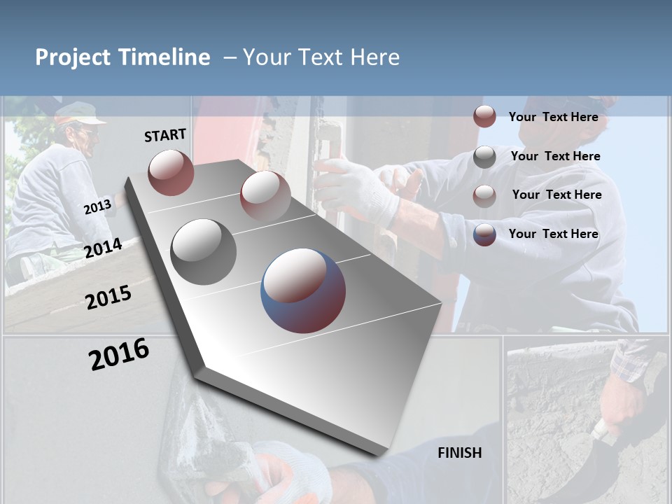 Trowel Tool Fix PowerPoint Template
