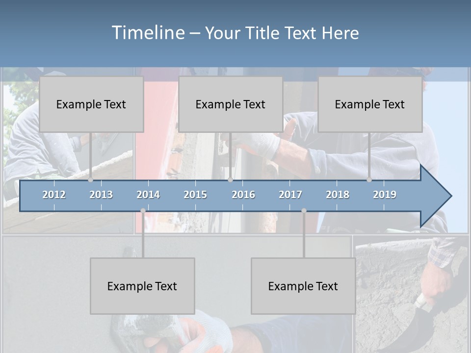 Trowel Tool Fix PowerPoint Template