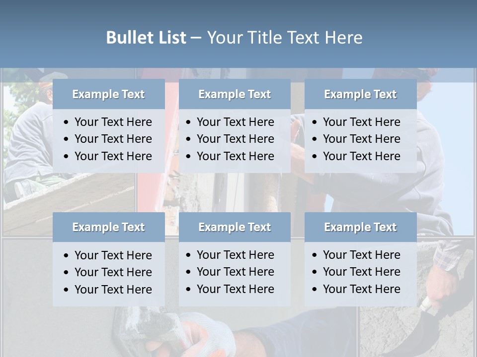 Trowel Tool Fix PowerPoint Template