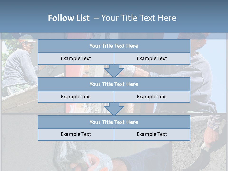 Trowel Tool Fix PowerPoint Template