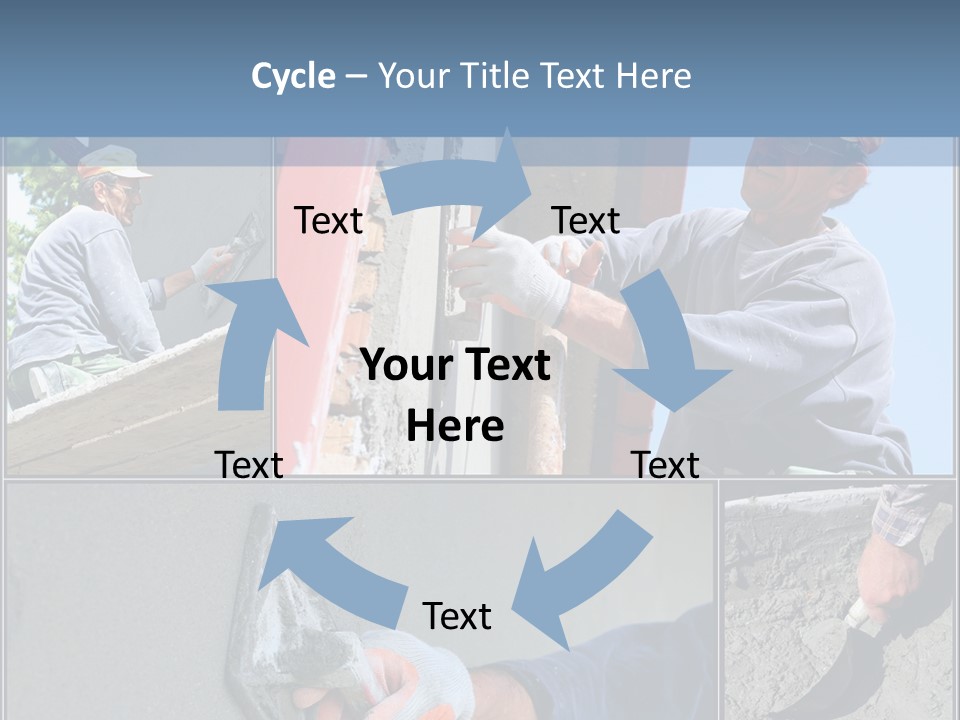 Trowel Tool Fix PowerPoint Template